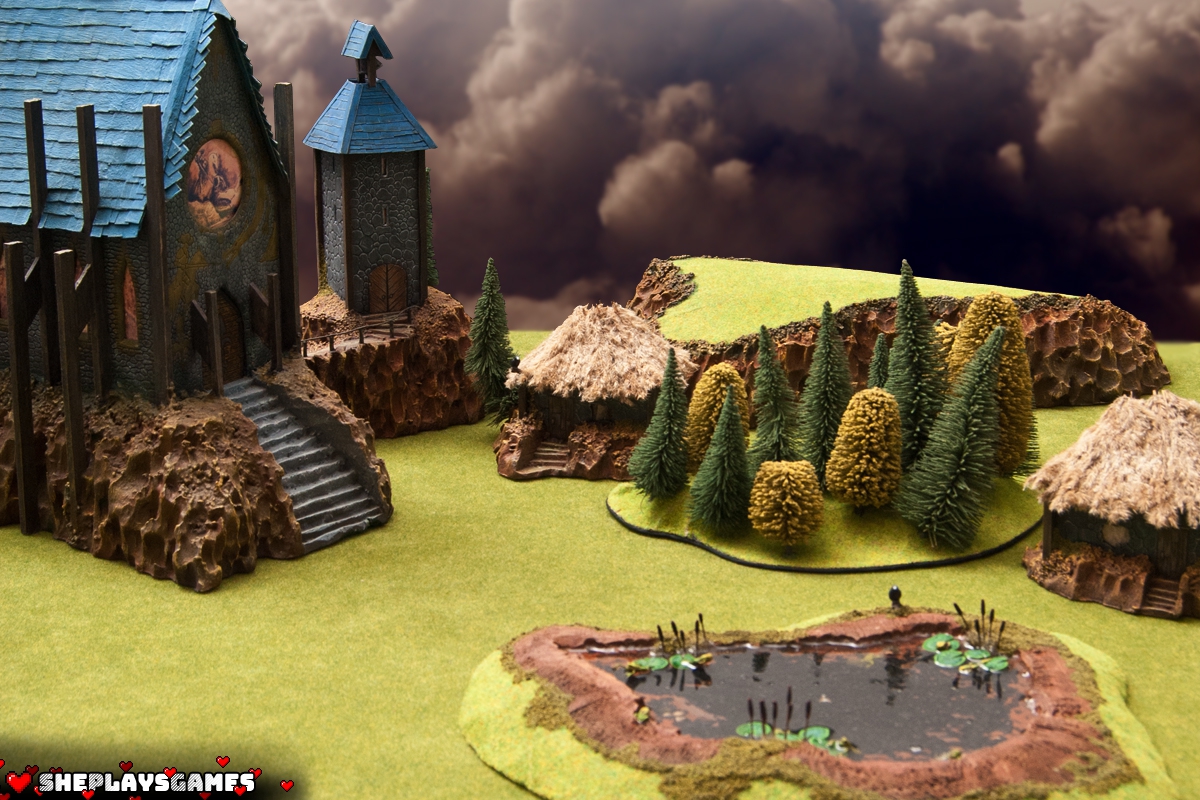 Bretonnia Terrain Miniatures Warhammer Fantasy Battles T9A Kingdom of Equitaine