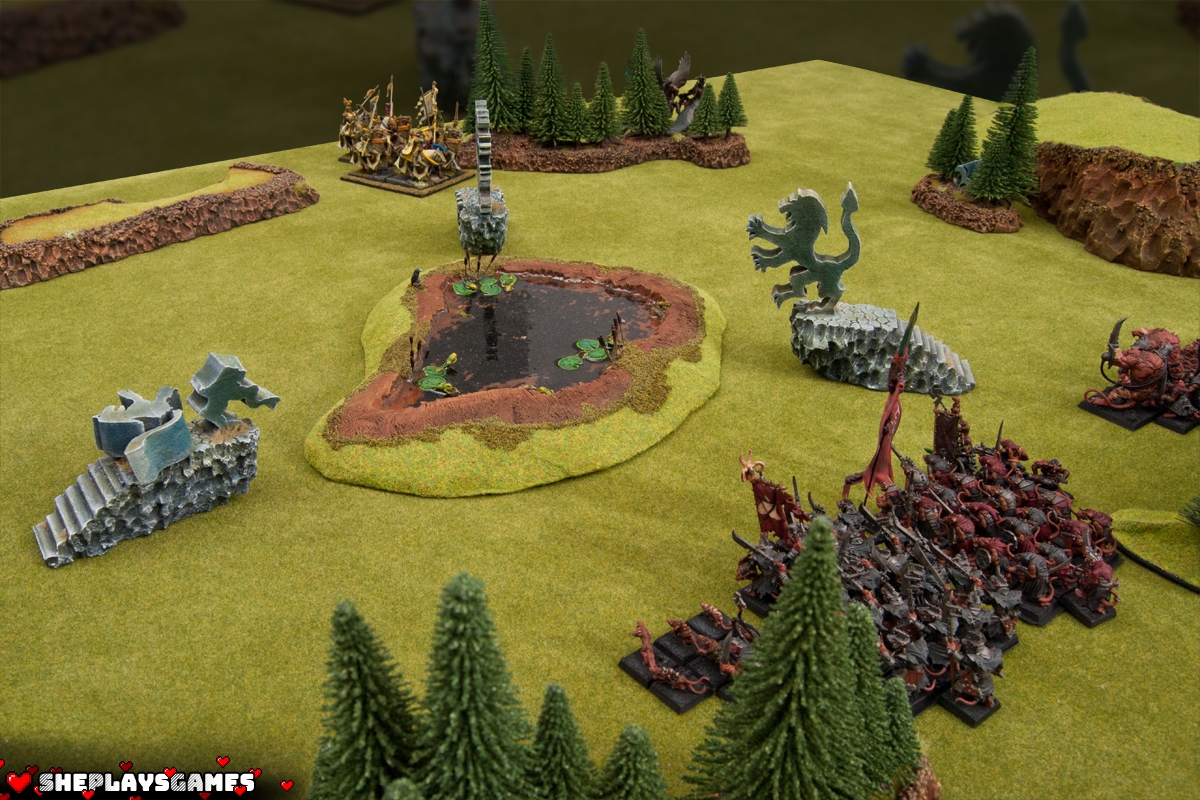 Bretonnia,  Skaven, Warhammer, Frogs, Campaign, Terrains, Miniatures, Middlehammer