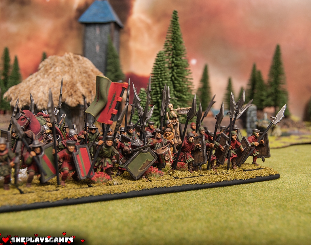 Warhammer - Men at Arms - Bretonnia - 6th edition - Miniature - Painting - Oldhammer - Middlehammer - Total War